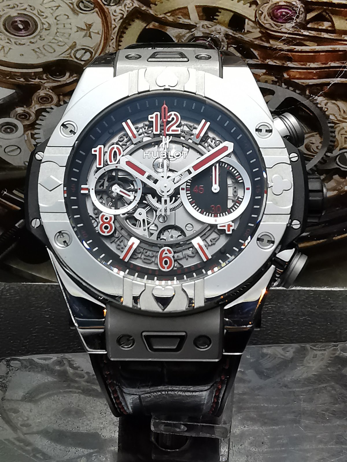 WATCHLIM Online Store, 6) ***HUBLOT UNICO WORLD