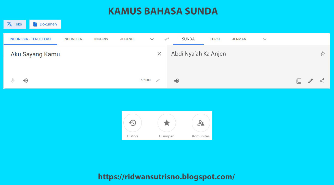 Bahasa Sundanya Aku Sayang Kamu (Bahasa Halus Dan Bahasa Kasar) - Ide