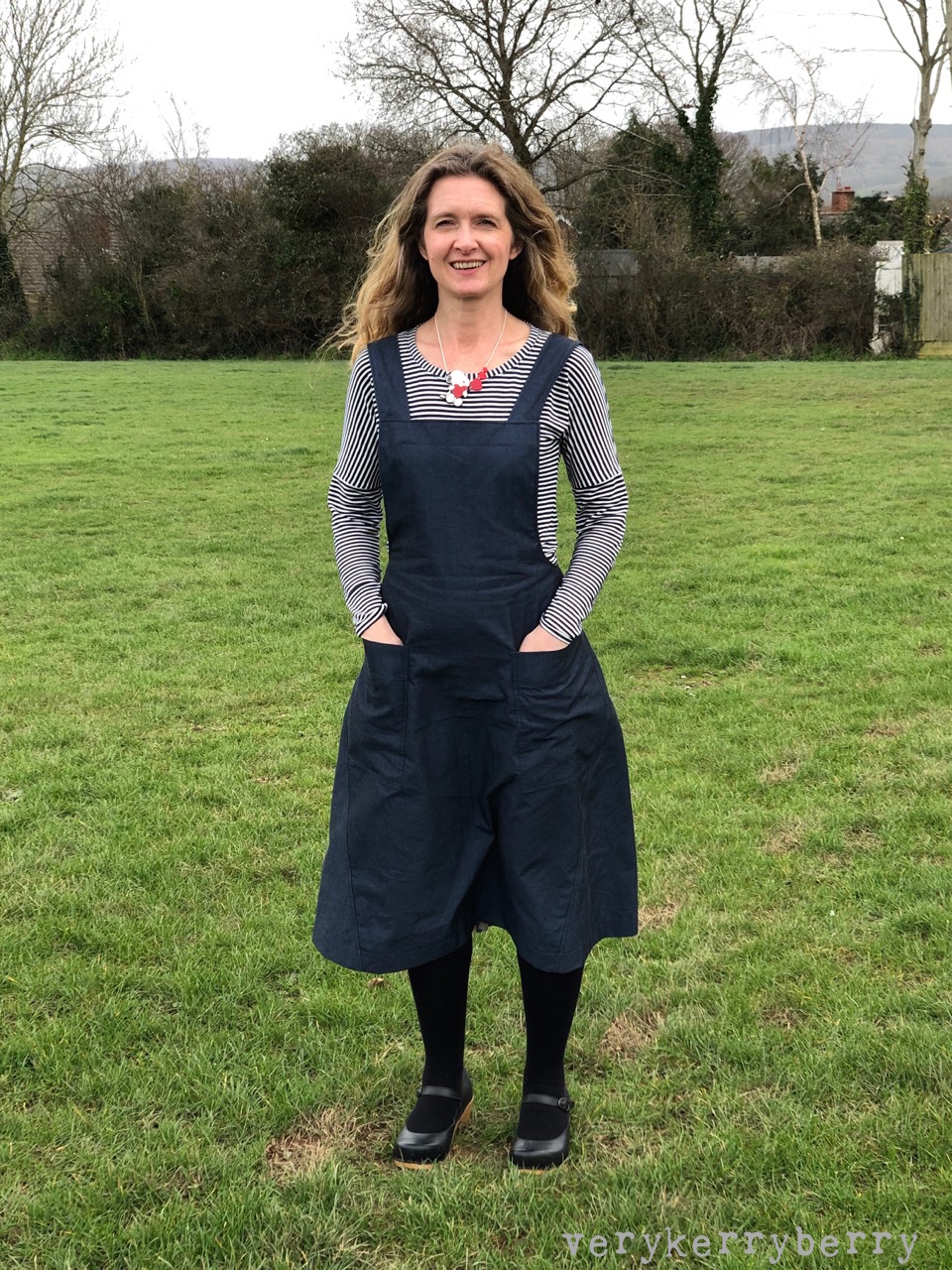 verykerryberry Assembly Line Apron Dress Version 2 Lined