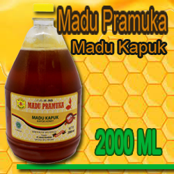 madu kapuk madu pramuka 2000 ml