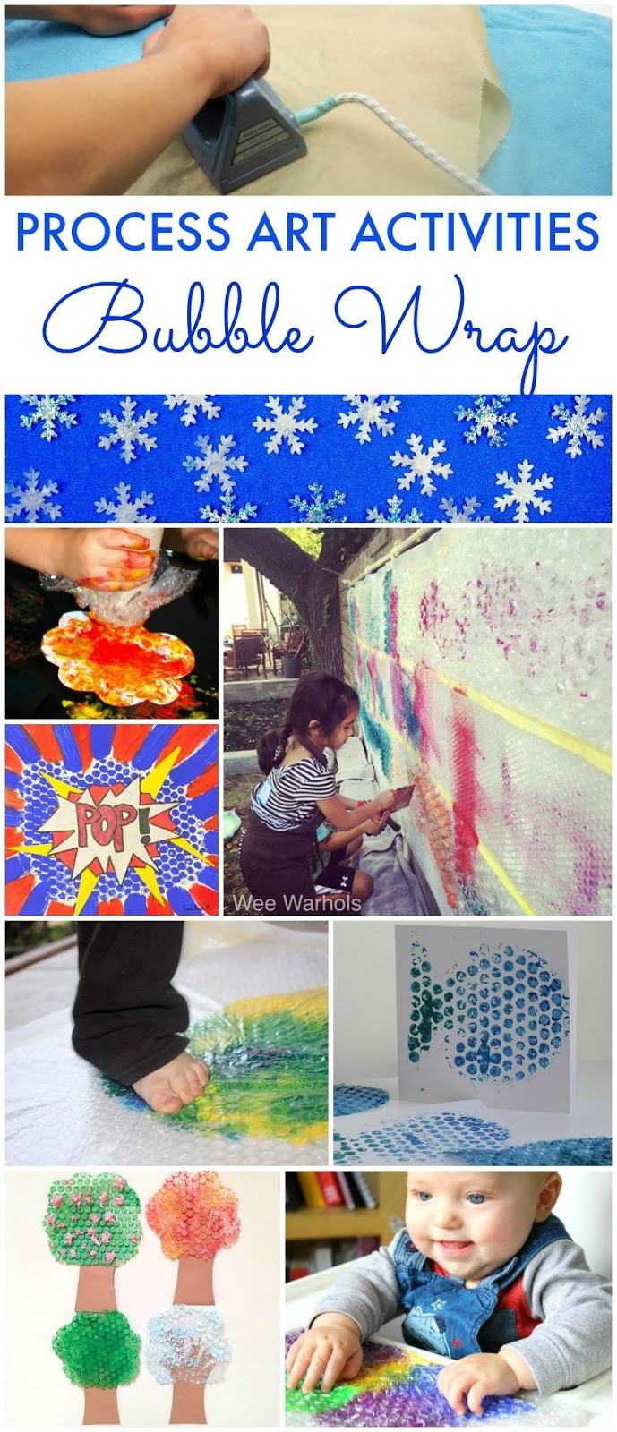 Bubble Wrap Autumn Tree Messy Little Monster