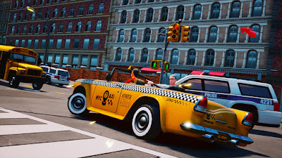Taxi Chaos Game Screenshot 1
