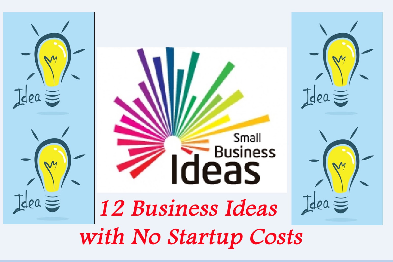 12 Business Ideas with No Startup Costs Success Hindi