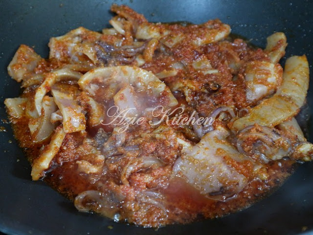 Sambal Sotong Kembang