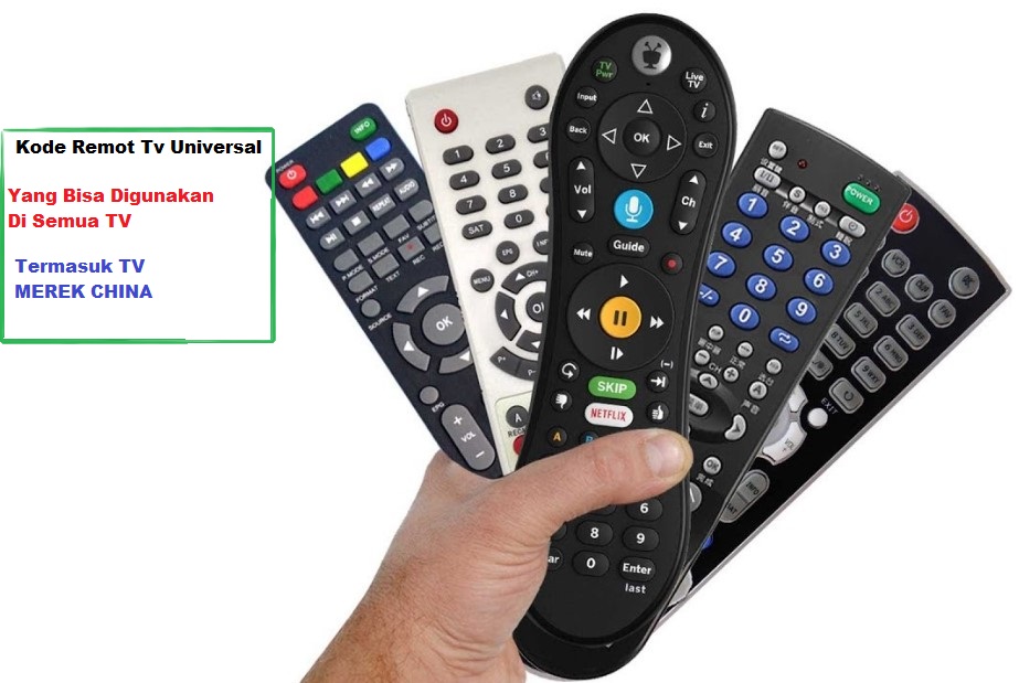Kode remot TV China + Cara Setting