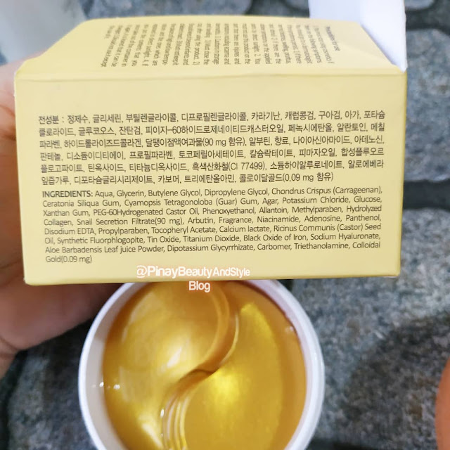 Esfolio Gold Snail Hydrogel Eye Patch Review Really Great for Tired