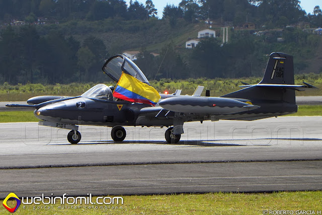 A-37B Dragonfly Fuerza Aerea Colombiana Cruzex