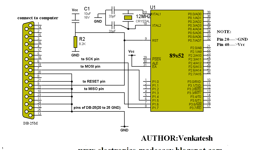 Usb lpt переходник схема