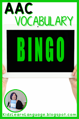 vocabulary BINGO games