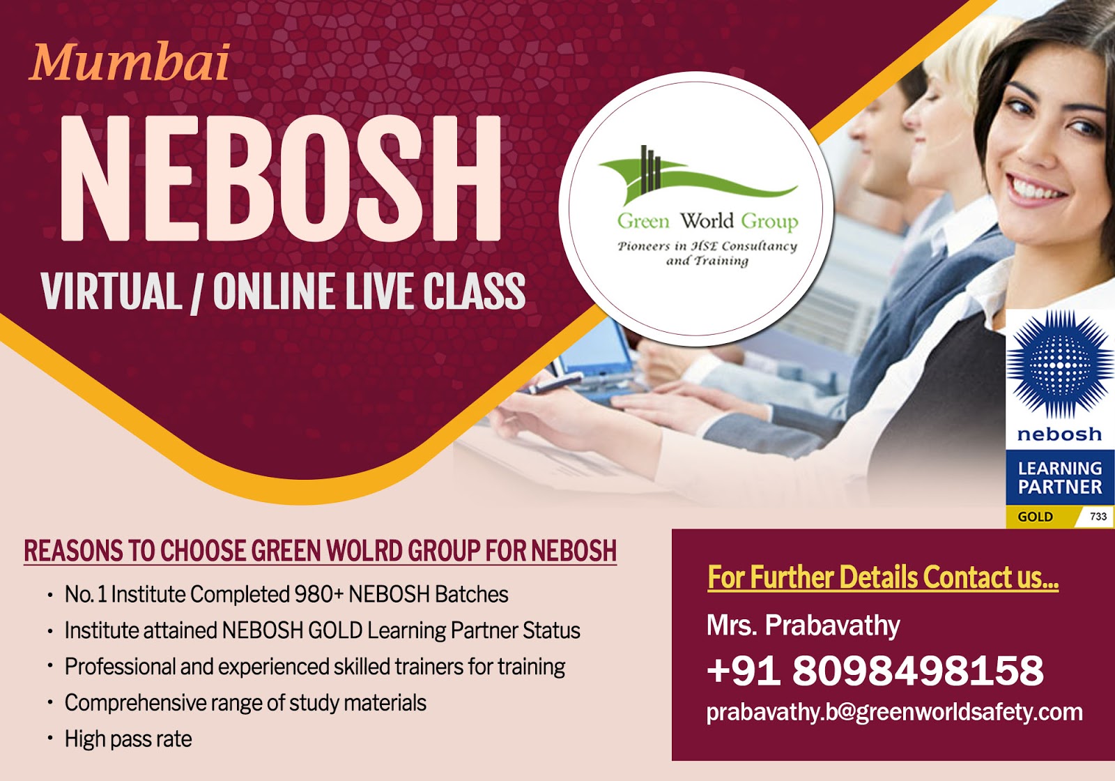 Enrol NEBOSH Course in Mumbai Safety Courses in Mumbai Nebosh and Enrol NEBOSH Course in Mumbai Safety Courses in Mumbai Nebosh and