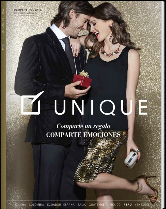 PRODUCTOS DE BELLEZA: UNIQUE C13 CATÁLOGO DE MUJERES/HOMBRES...2014...