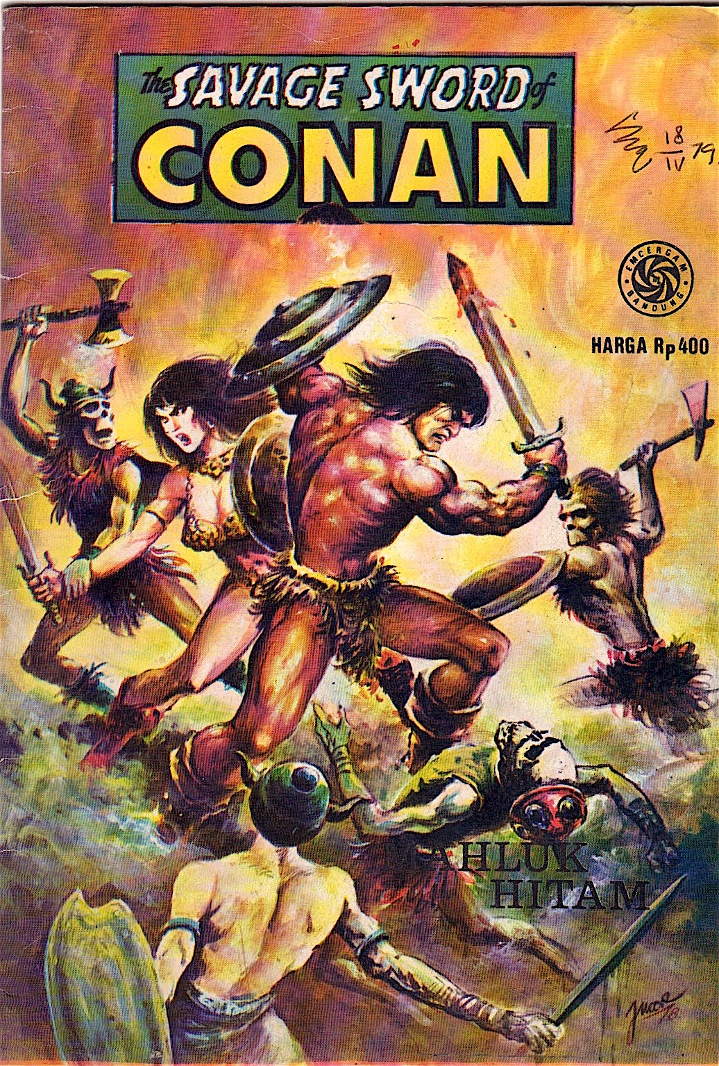 Savage Sword of Conan 1-12 Complete Comic Lot Run Set Marvel Collection