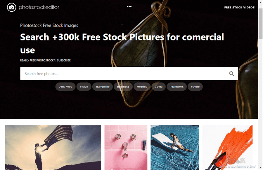 PhotoStockEditor 免費圖庫 30 萬張可商用高清圖片