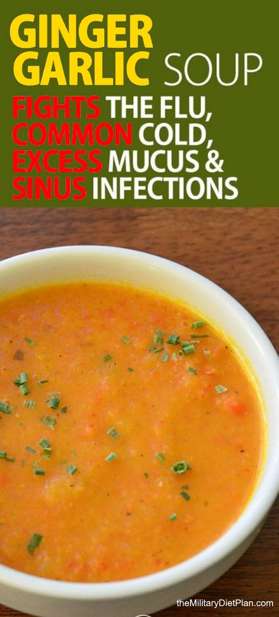 This Ancient Ginger and Garlic Soup Recipe Fights the Flu, Common Cold