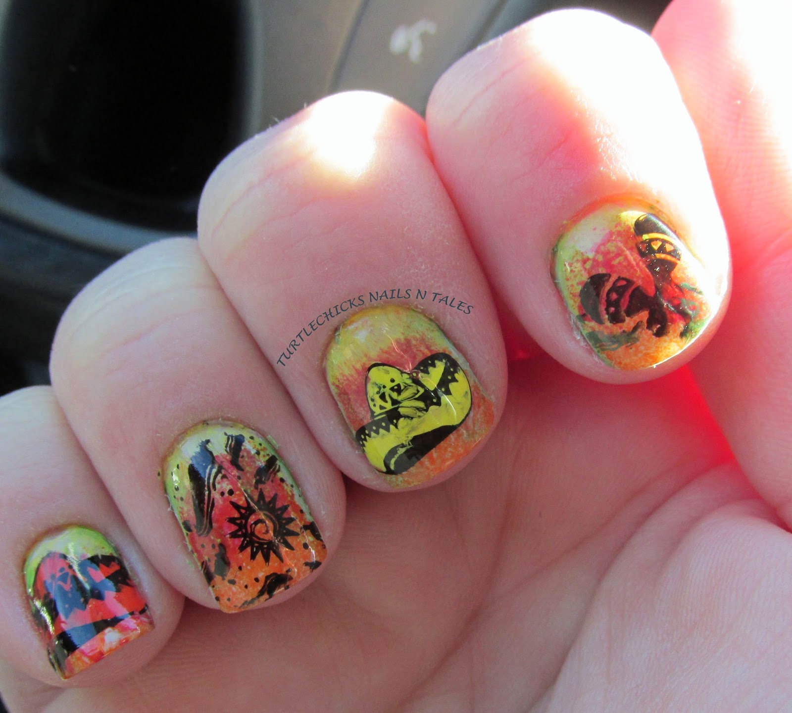 Turtlechick's Nails N Tales: Mexican Nails
