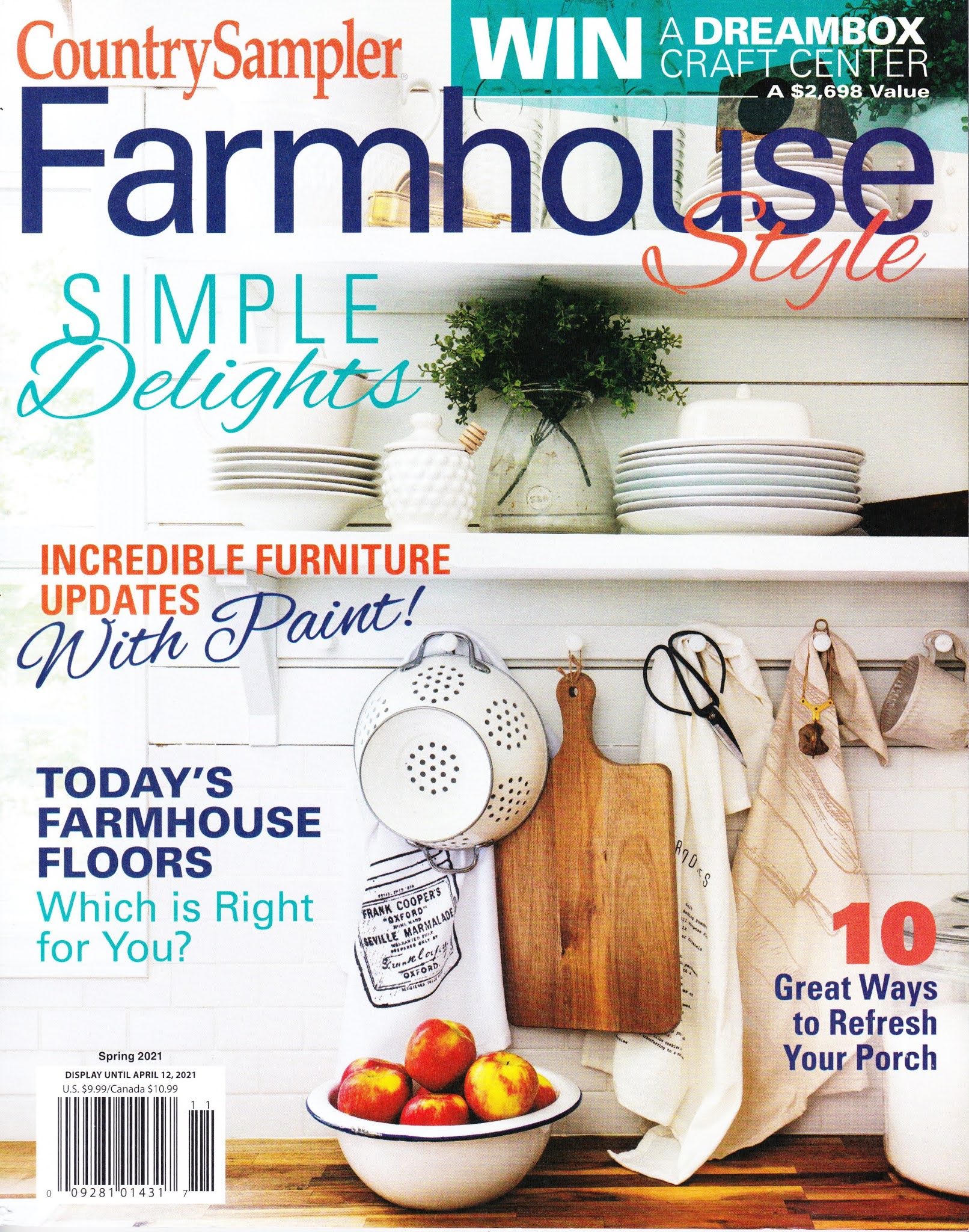 Two Features In Spring 2021 Country Sampler Farmhouse Style Magazine