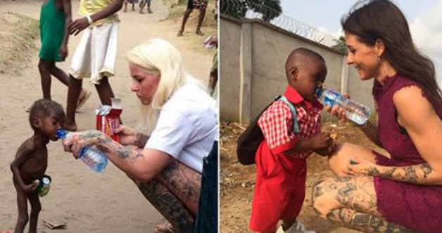 Um ano depois, menino abandonado por 'bruxaria' tem foto recriada na Nigéria