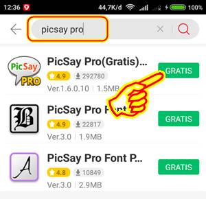 Download PicSay Pro Android Untuk Edit Foto Terbang Melayang