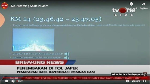 Temuan Komnas HAM: Polisi Ambil Kamera CCTV di Tol Jakarta-Cikampek KM 50 Temuan Komnas HAM: Polisi Ambil Kamera CCTV di Tol Jakarta-Cikampek KM 50