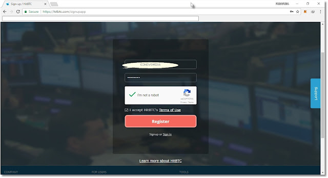 Cara membuat akun di HitBTC dengna mudah untuk trading cryptocurrency