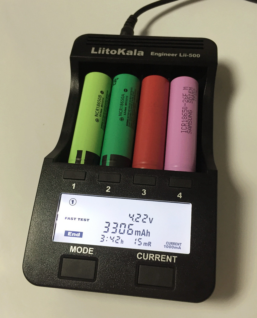 Liitokala Lii-500 με οθόνη LCD