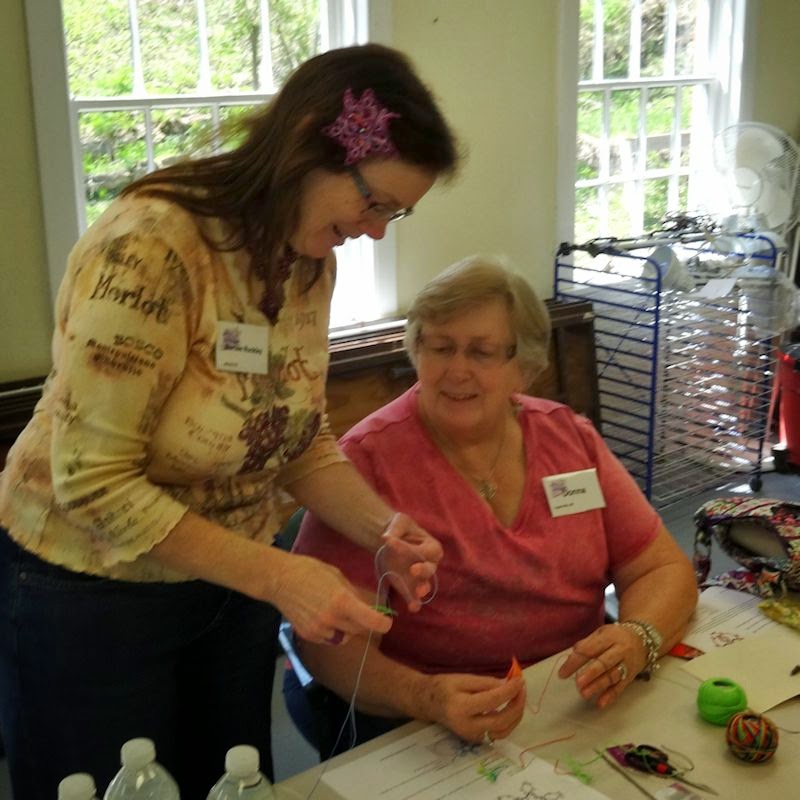 Yarnplayer's Tatting Blog Shake Rag Alley Tatting Class