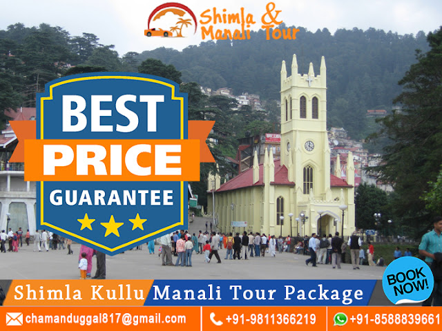  Shimla Kullu Manali Summer Tour Package