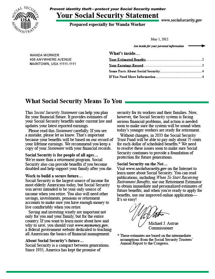 Social Security Award Letter Copy ~ Thankyou Letter