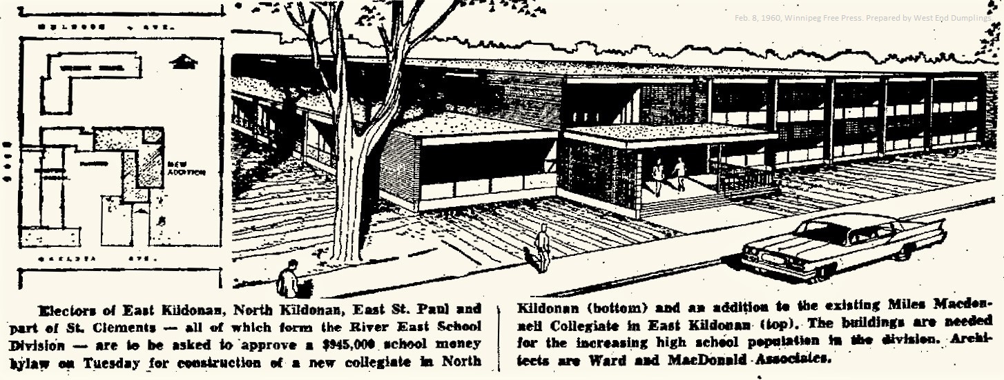 Winnipeg Places 295 Sutton Avenue River East Collegiate