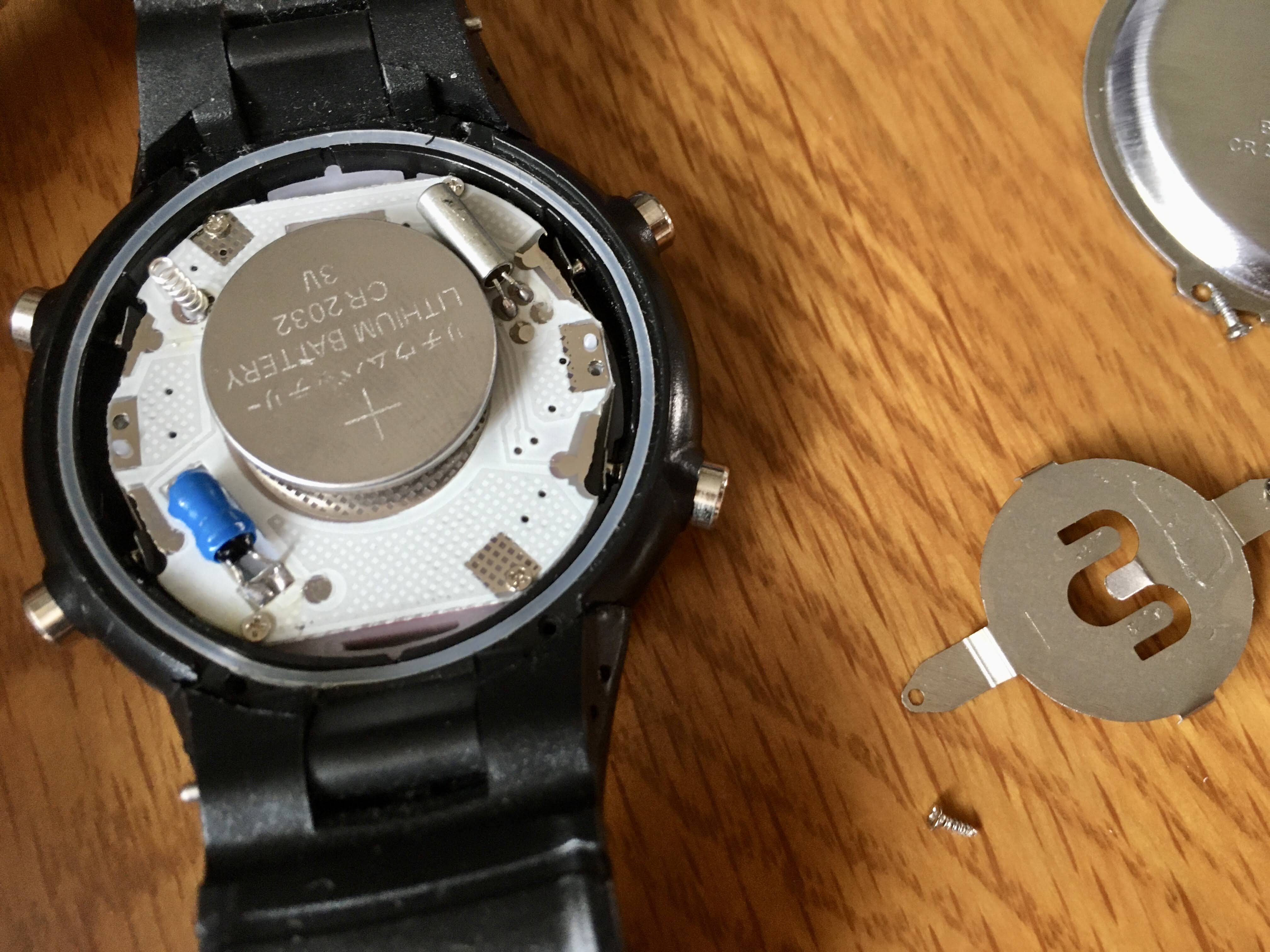 ダイソー腕時計 ３００円 の電池を交換する