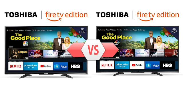 TOSHIBA 50LF711U20 50-inch 4K Ultra HD & TCL Toshiba 55LF711U20 55-inch 4K Ultra HD comparison