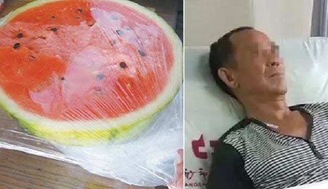 Semangka yang dimasukan dalam KULKAS bisa sebabkan usus membusuk