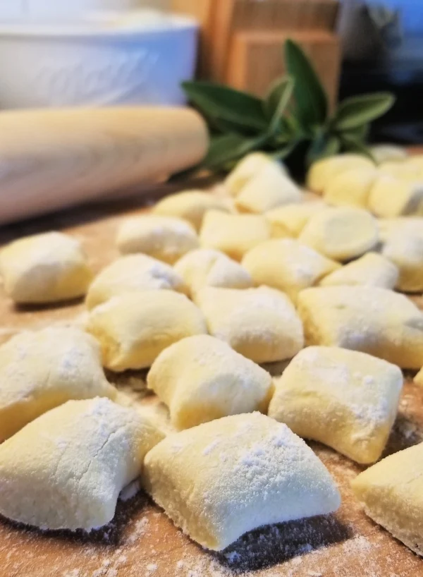 Homemade Ricotta Gnocchi with Brown Butter Sage Sauce