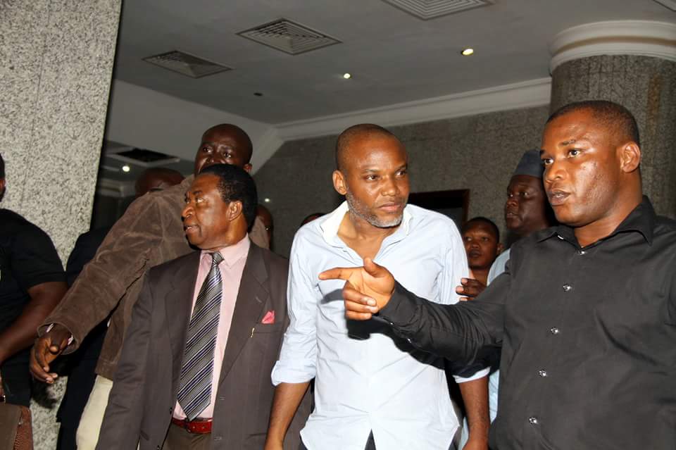 Nnamdi Kanu pressing for $800 million FG compensation for the gross  violation of his human rights | Google9ja | Entertainment | Nigerian Latest  News online