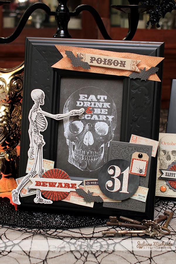 Halloween Altered Frames by Juliana Michaels