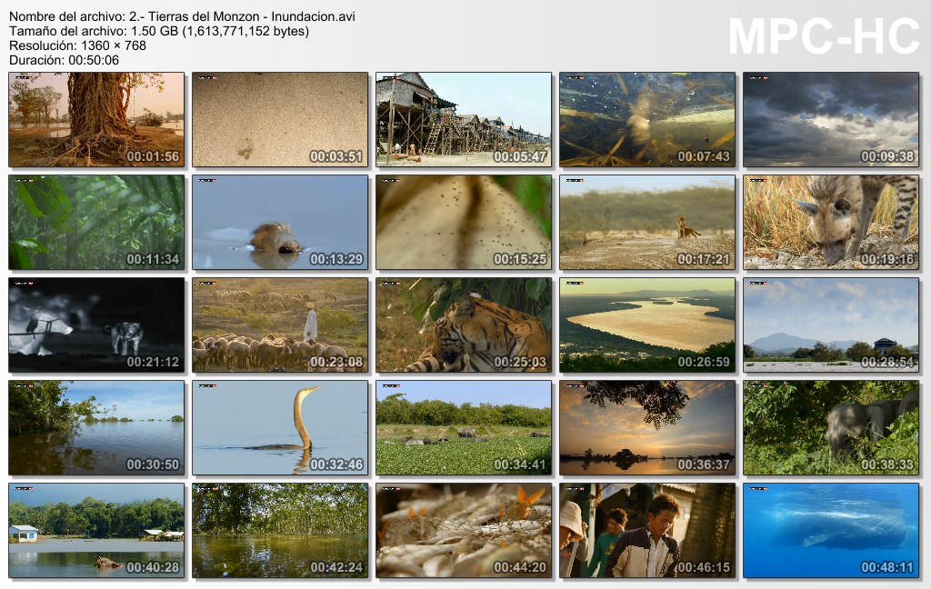 7GB|BBC|Tierras del Monzon|HD 720p|5-5|MEGA|Taykun7000