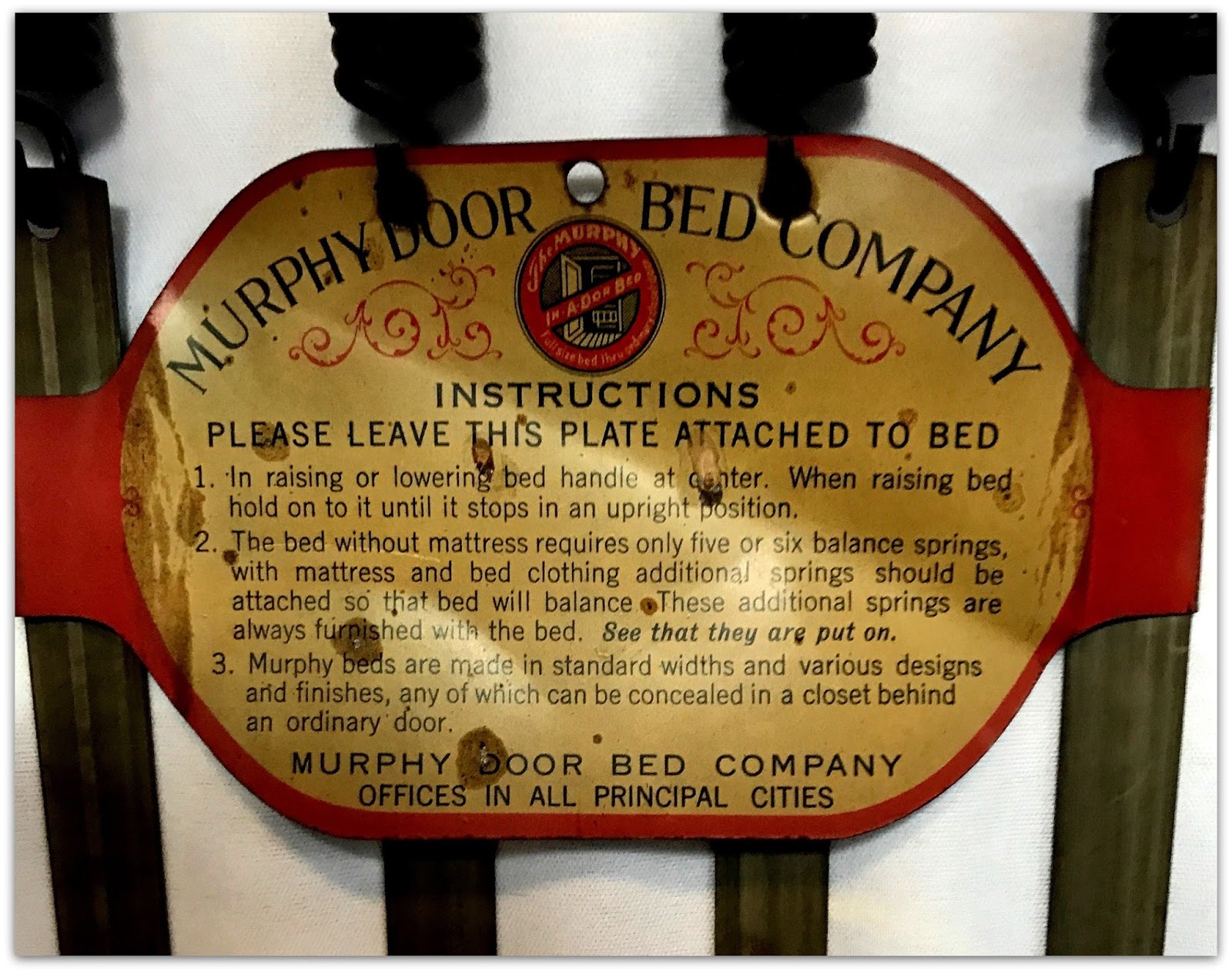 Tudor City Confidential Tudor City Artifact The MURPHY INADOR BED