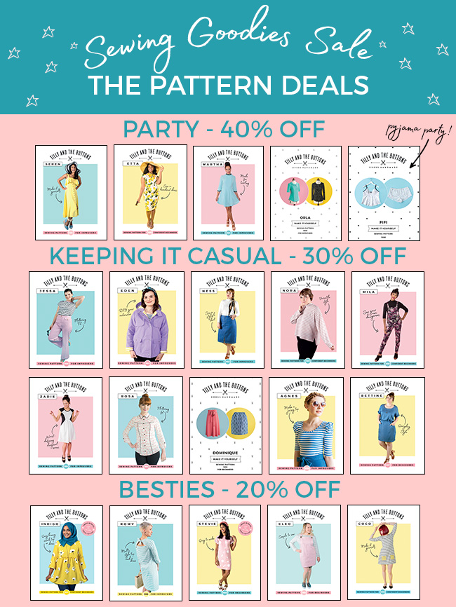 Tilly and the Buttons Black Friday 2019 sale!