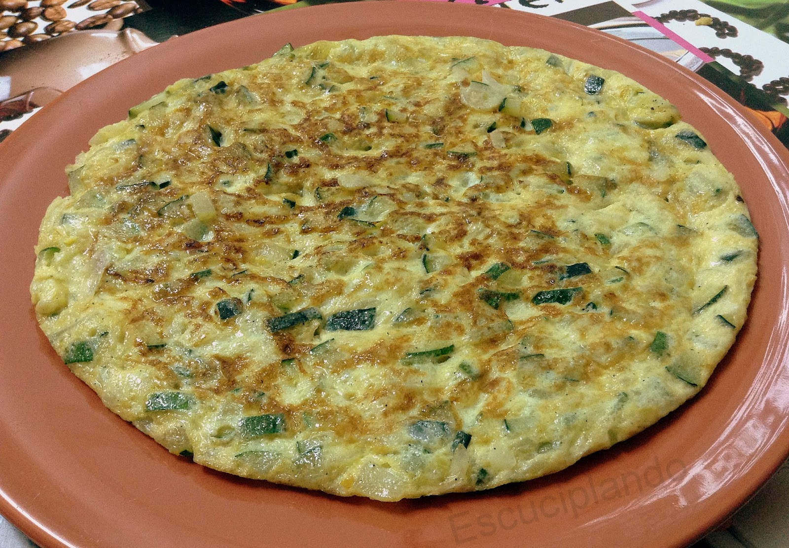 Escuciplando TORTILLA DE CALABACÍN