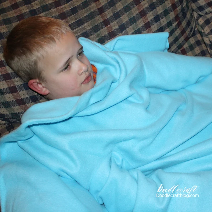 How to Make Your Own Snuggie Blanket!