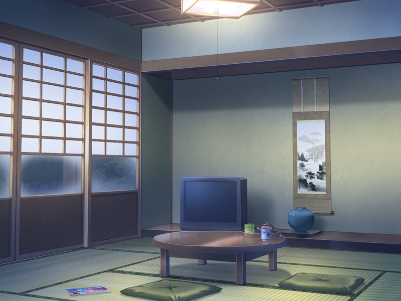 Anime Landscape: Anime Room Background