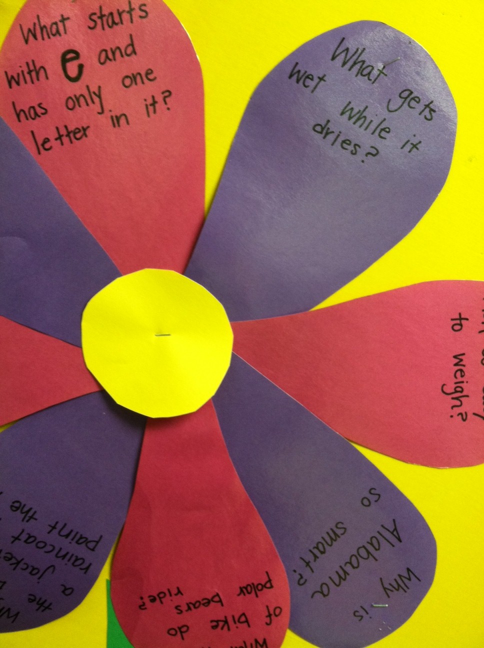 School Day Love A Riddle a Day in May!