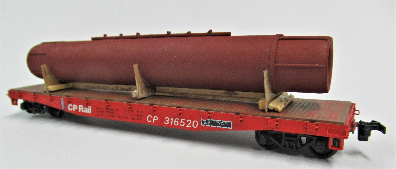 5329 NUOVO Traccia h0-General-Purpose Flatcar Trailer-Train ottx 