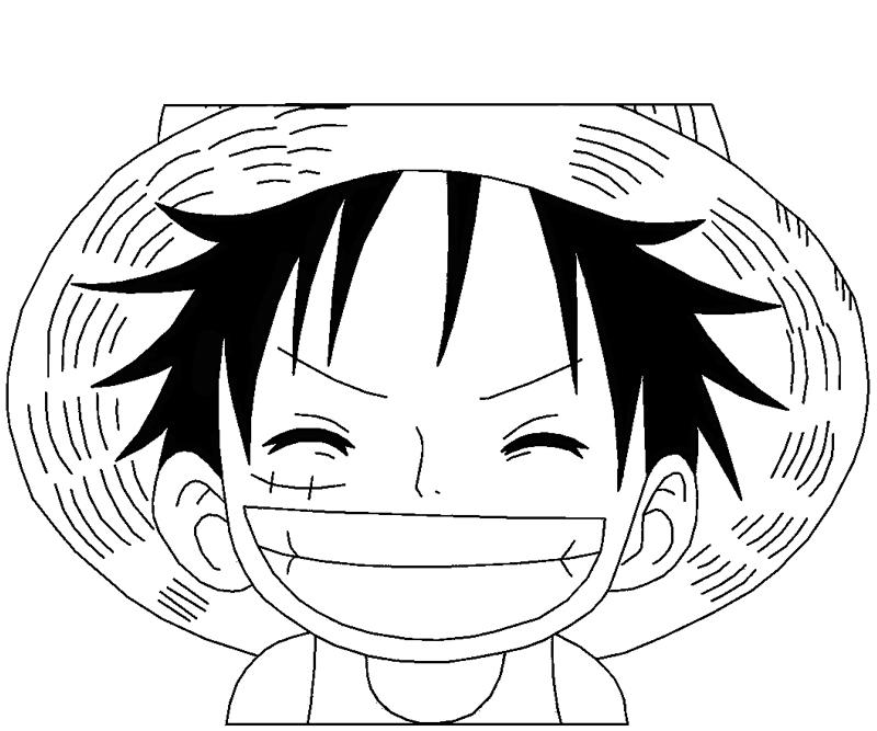 Monkey D. Luffy Coloring Pages