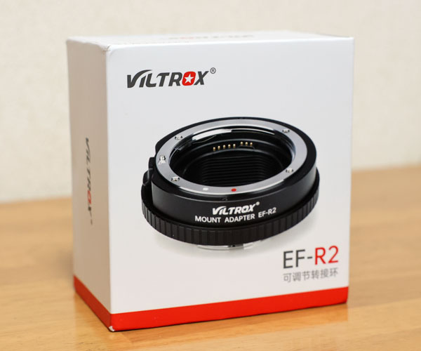 xr100で遊ぶ？ VILTROX マウントアダプター EFR2 for Canon EFEOS REOS R6、EOS R5