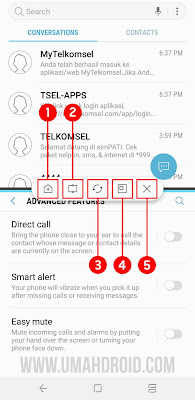 Cara Multi Windows di Samsung Galaxy A8 Star Tanpa Aplikasi windows bahwasanya yaitu kemampuan bawaan Android yang sudah ada semenjak Android Cara Multi Windows di Samsung Galaxy A8 Star Tanpa Aplikasi