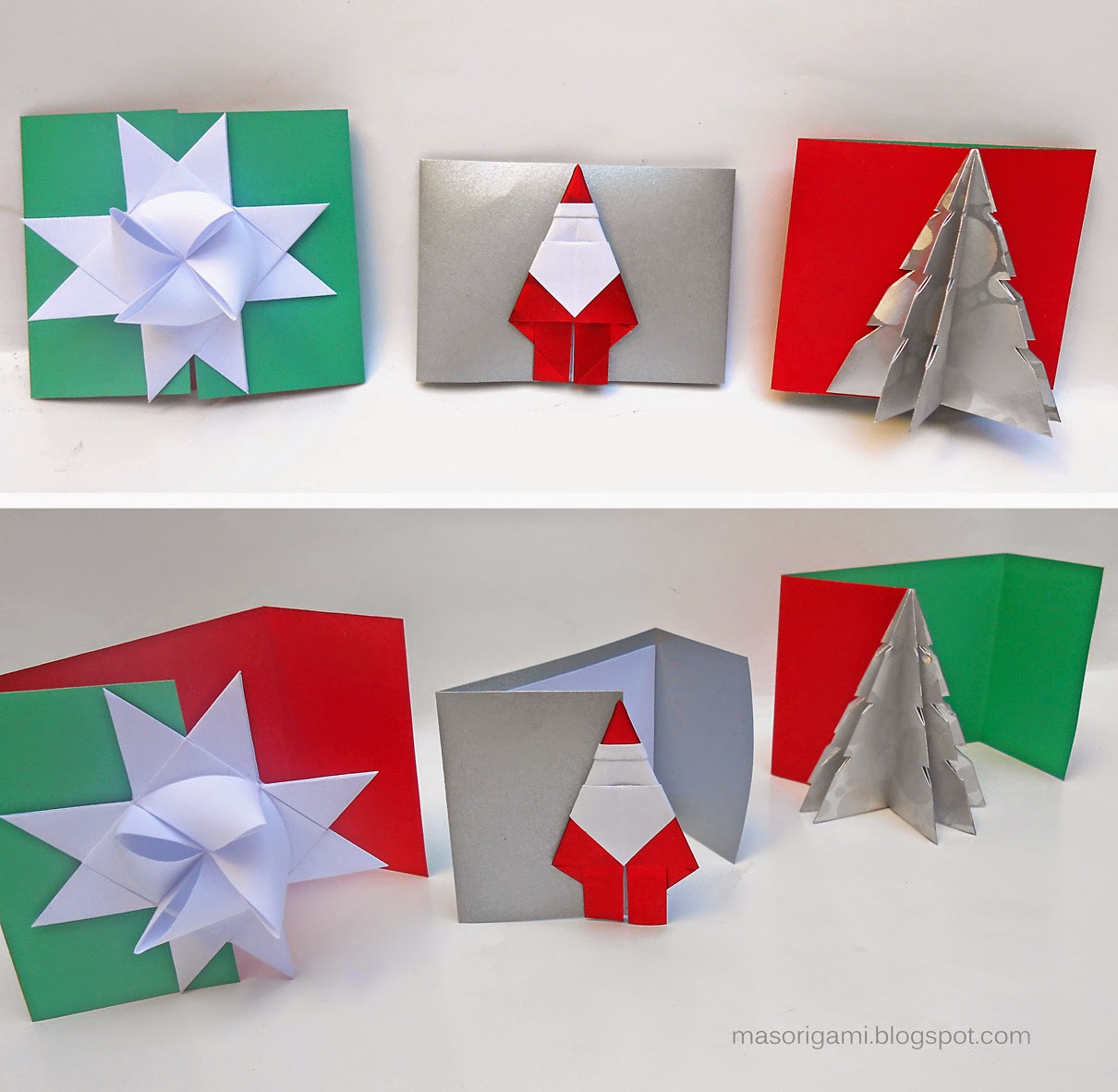 mas origami Tarjetas de origami con los mejores augurios