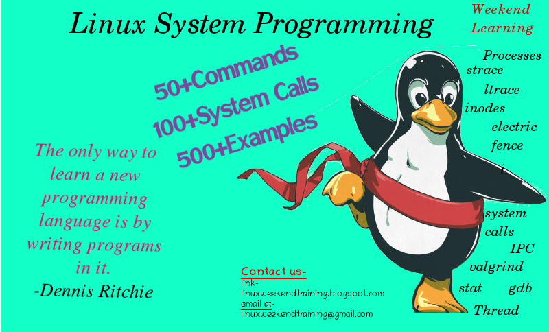 Linux System Programming Weekend Course Syllabus