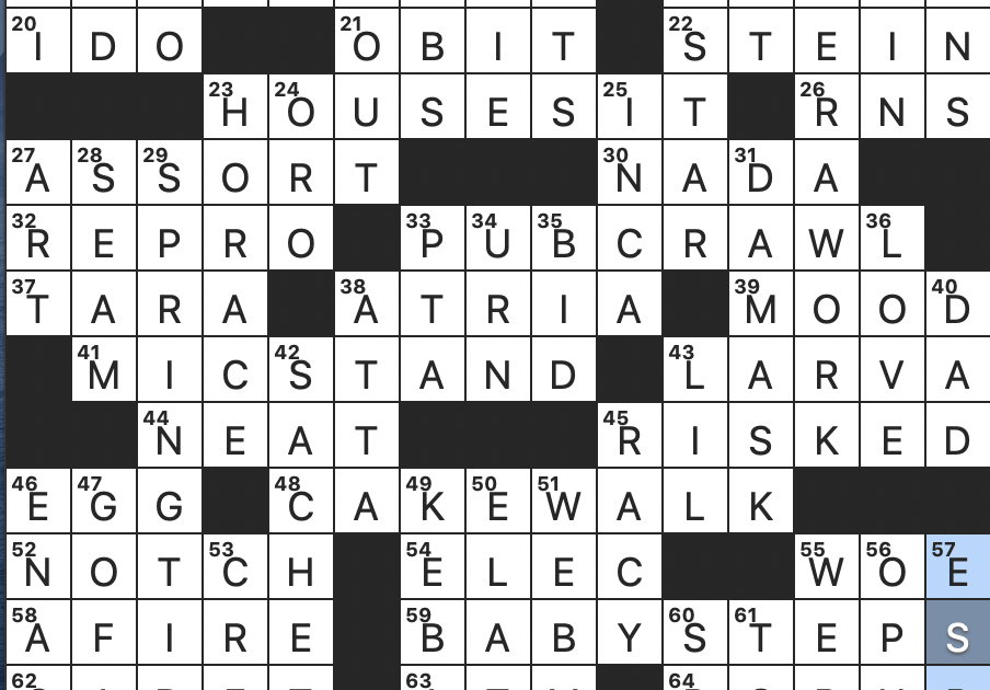 Rex Parker Does the NYT Crossword Puzzle: Tablecloth fabric / MON