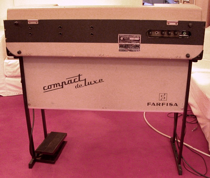 Verulam Cover Project: Farfisa Compact Deluxe